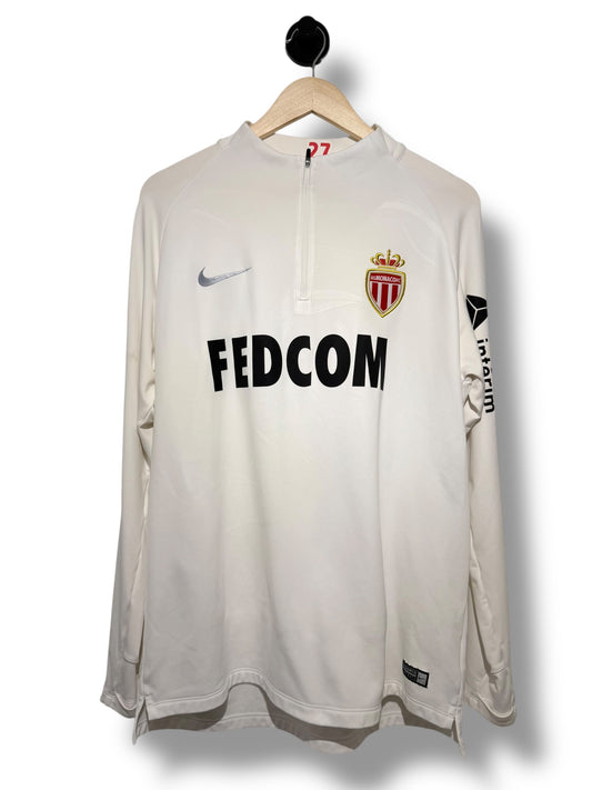 AS Monaco Nike Træningstrøje ‘Matchworn’ Naldo #27 - XL