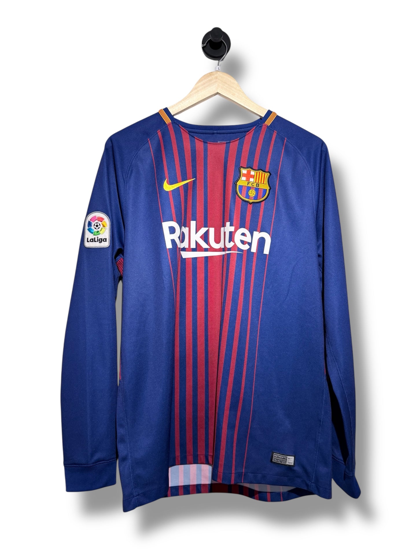Barcelona 2017/18 Hjemme Messi L/S - L
