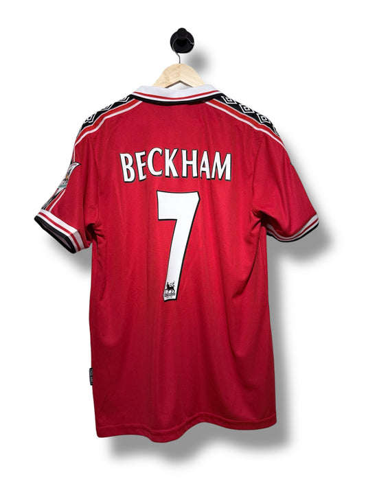 Manchester United 1998/99/00 Hjemme Beckham - XL