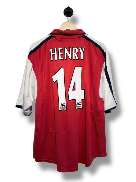 Arsenal Hjemme 1999/00/01 Hjemme Henry - XL