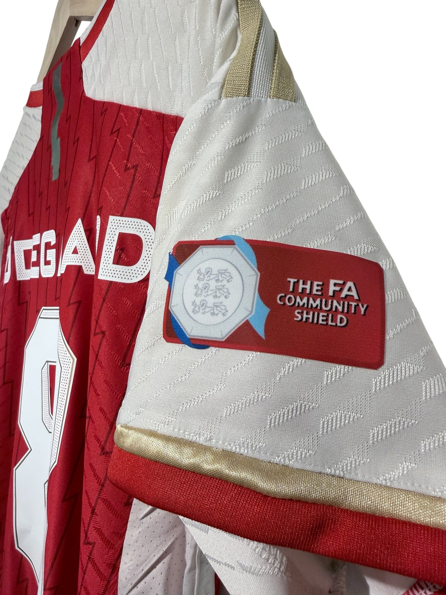 Arsenal 2023/24 Hjemme Ødegaard Player Version - M