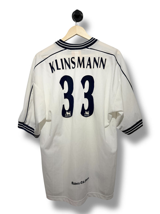 Tottenham 1997/98/99 home Klinsmann - XL