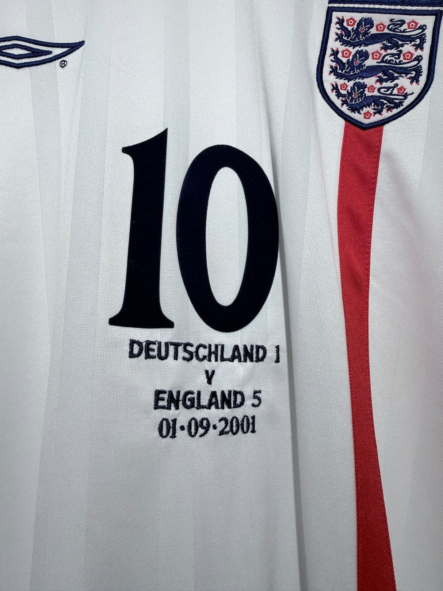 England 2002 home Owen - XL