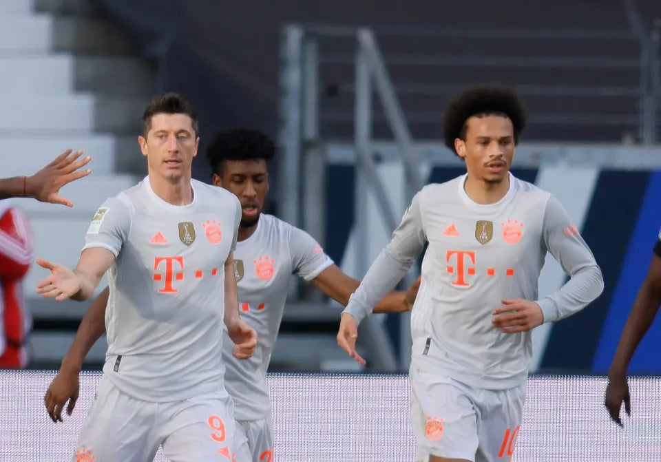 Bayern Munich 2020/21 Away Sané - L