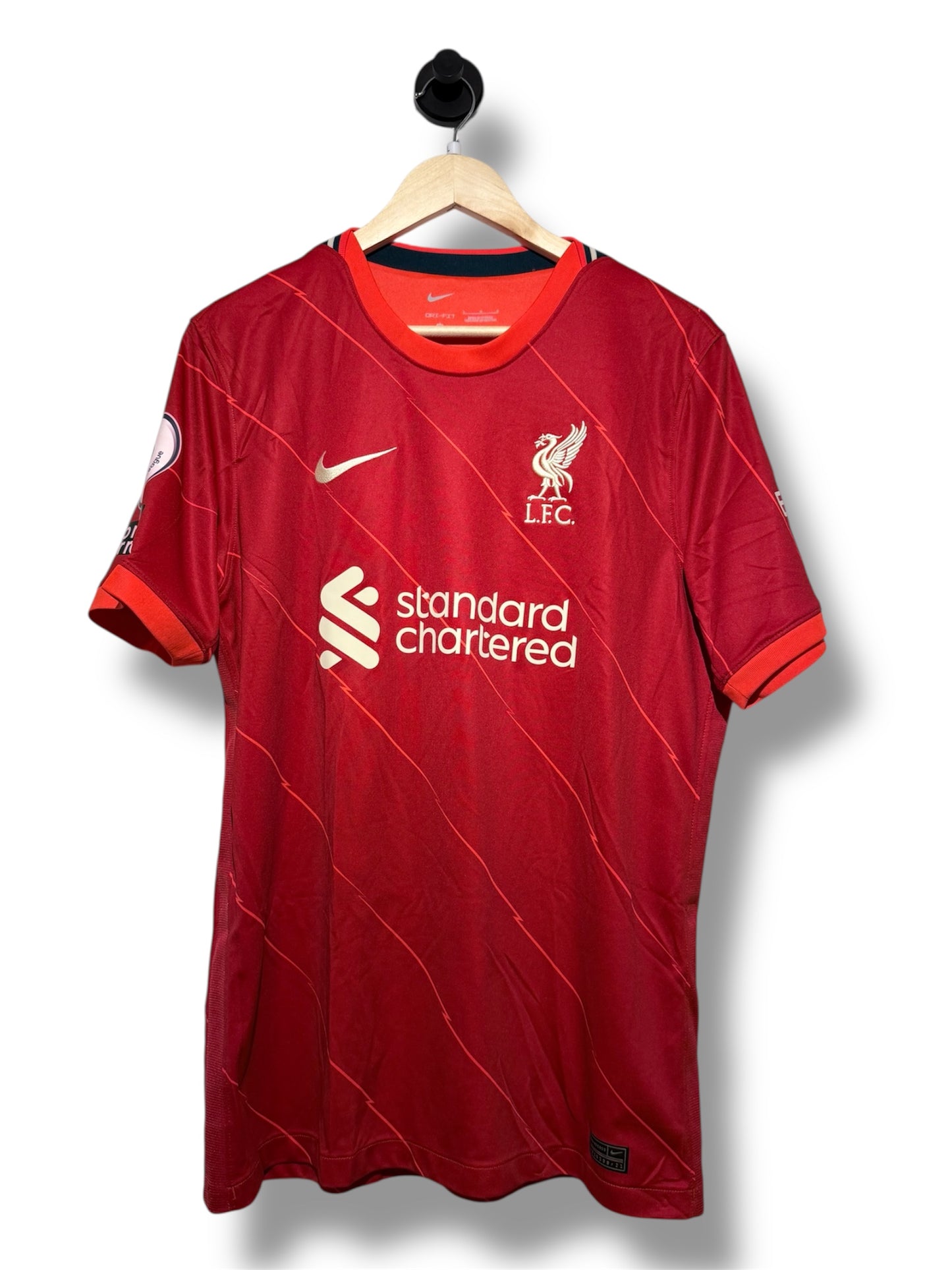 Liverpool 2021/22 Home Van Dijk - L