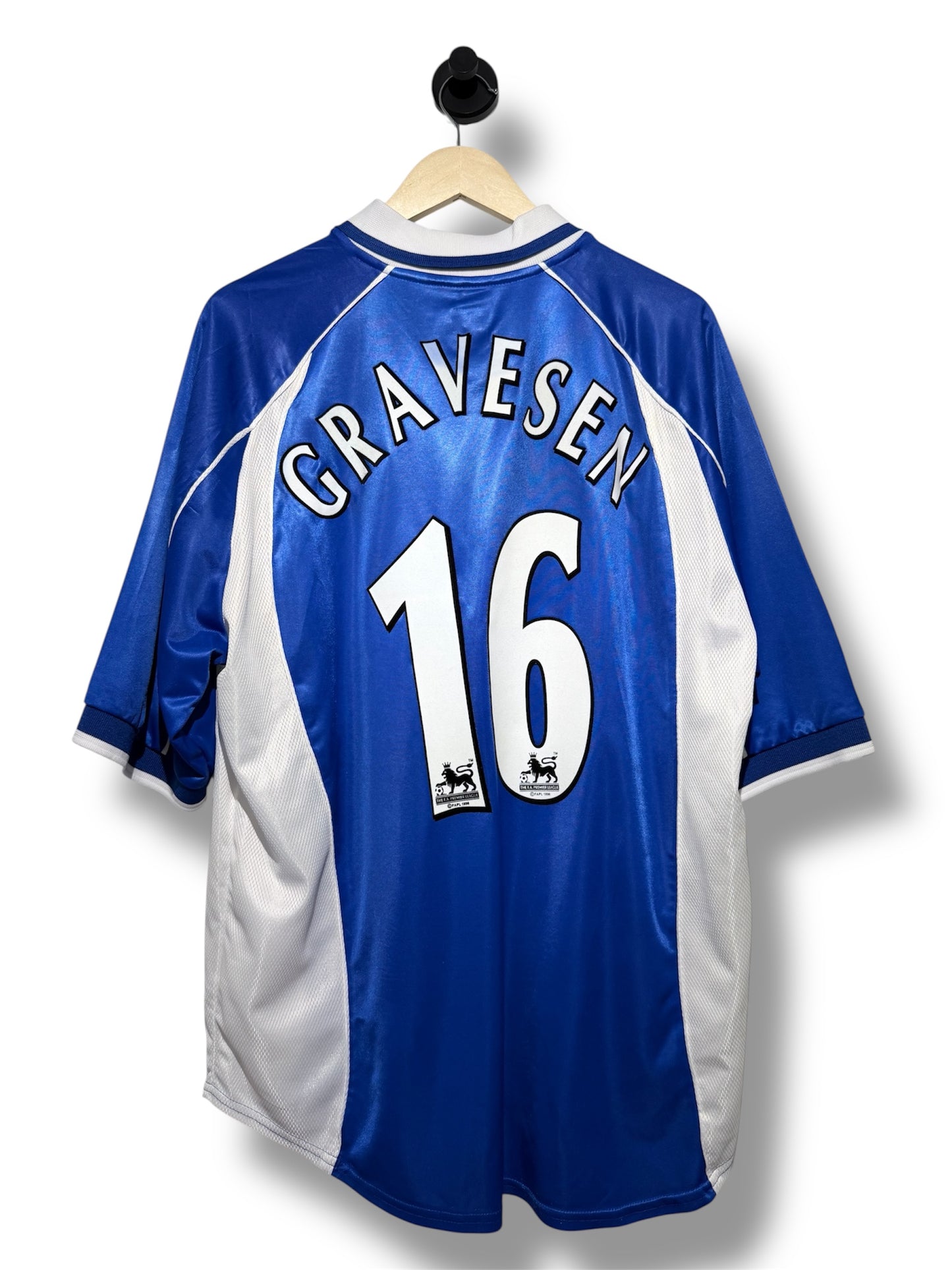 Everton 2000/02 Home Gravesen - XL